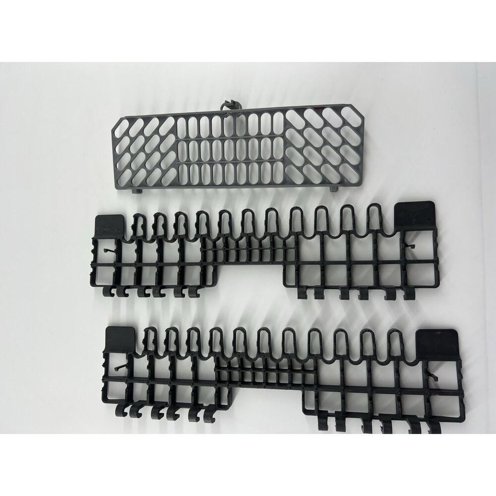 Genuine GE Dishwasher Cup Shelf Dark Grey Replacement GDF530PSM0SS